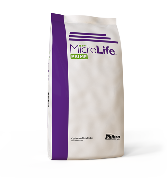 Microlife Prime Probiótico único que regula el microbioma de las aves mejorando los resultados productivos y sanitarios